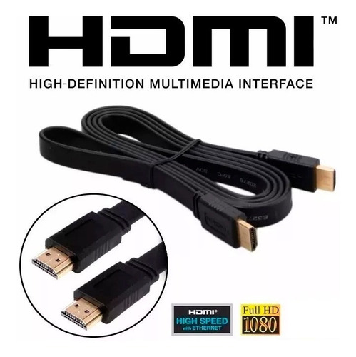 Cable Hdmi 3d 4k Hdmi 1.5m 1.4v High Speed Ready Oro Hd Led