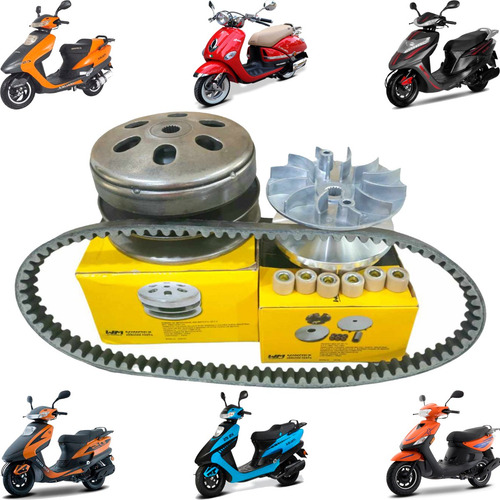 Clutch Banda Centrifugo Italika Cs125 X125 Xs125