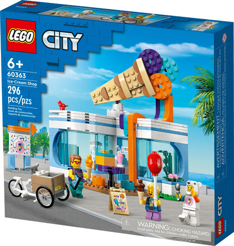 Lego City (60363) Heladería Cantidad de piezas 296