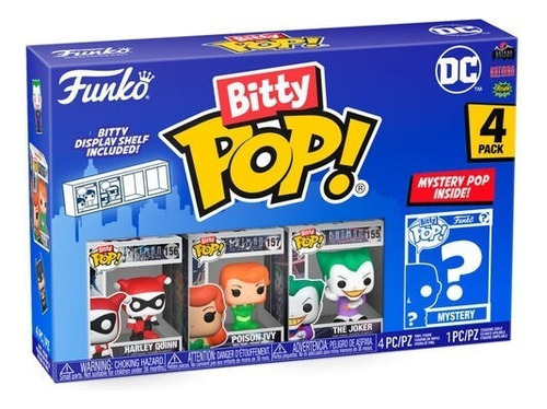 Bitty Pop Dc - Harley Quinn 4 Pack