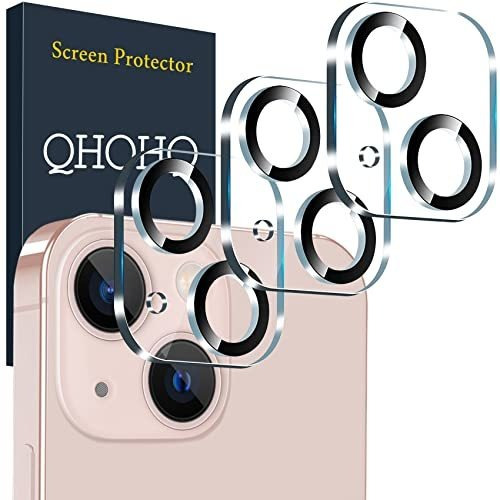 Qhohq [3 Pack Tempered Glass Camera Lens Protector My7ls