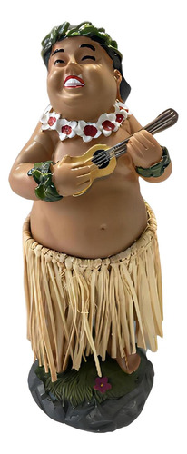 Muñeca Hawaiana Para Salpicadero, Niña Hawaiana Posando