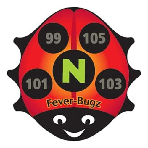 Indicador De Fiebre Physio Logic Fever-bugz Adherible, 8 pie