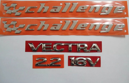 Kit De Emblema P/ Vectra+ 2.2+ 16v+ 2 Challenge 96 / ...