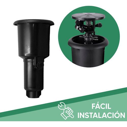 Aspersor 360° De Pulverización Con Alcance De 13 Metros