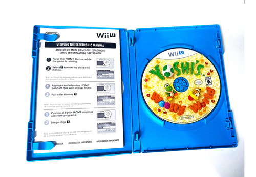 Yoshi's Woolly World Nintendo Wii U 10/10. De Colección (Usado)