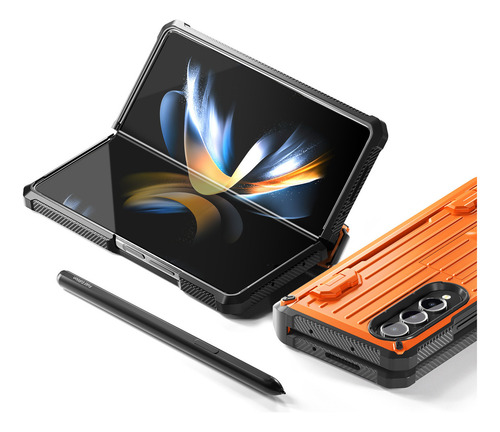 Funda De Teléfono Con Soporte Para Galaxy Z Fold3, 4, 5