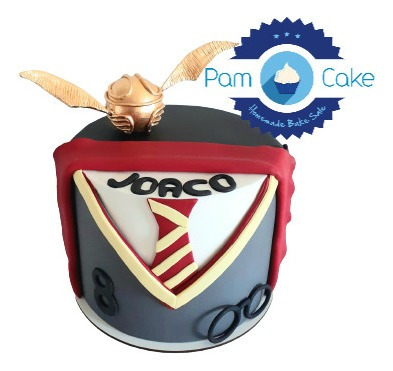 Torta Harry Potter Artesanal Mago Personalizada