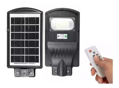 Foco Led Solar 40w C/sensor Movimiento + Soporte + Control  