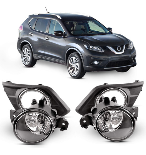 Dlaa Luz Antiniebla Para Nissan Rogue X-trail Lampara Lente