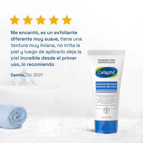 Exfoliante Ultra Suave 178ml Cetaphil