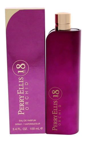 Imagen 1 de 1 de Perry Ellis 18 Orchid Dama Eau De Parfum 100 Ml.