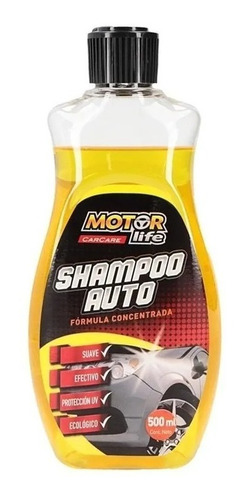 Shampoo Para Autos Motorlife 500ml