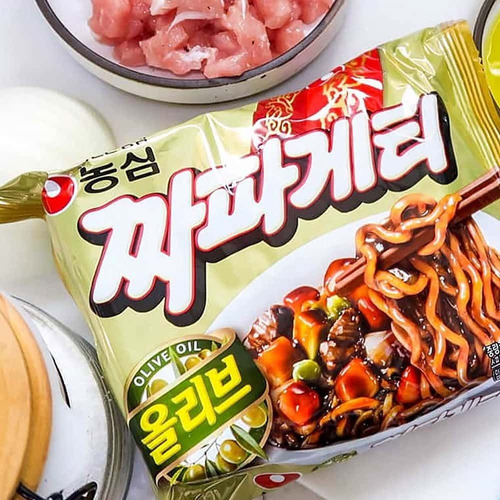 Ramen Coreano Chapaguetti Fideo Instantaneo Pack 5 Unidades