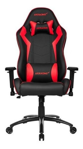 Imagen 2 de 6 de Silla Escritorio Akracing Octane Gamer Ergonómica Black Red