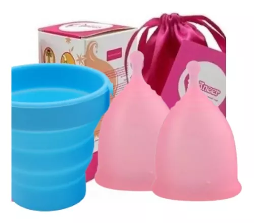 Copa Menstrual (2 copas, esterilizador y bolsa transporte)