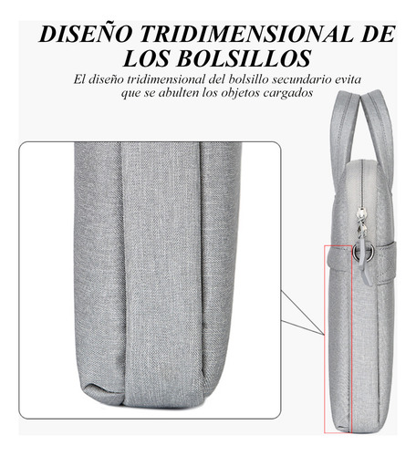Funda Protectora Para Portátil Bolsa Prueba Golpe 15.6 In