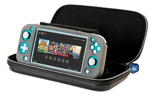 Estuche Nintendo Switch Super Mario Wonder Negro Rds