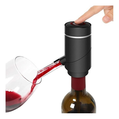 Borrador De Vino Eléctrico Pourer Premium Bubbler E Decan