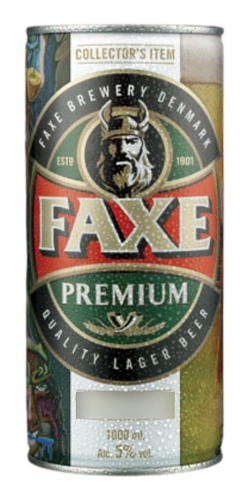 Cerveza Faxe Premium Lager 1 Litro - Envíos