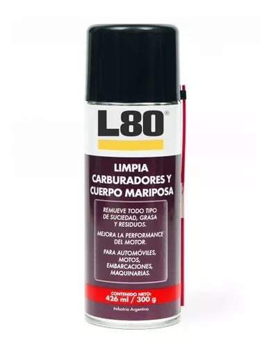 Limpia Carburadores Y Cuerpo Mariposa W80 - 426ml