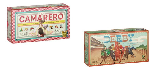 Combo Juego De Mesa El Camarero + Derby De Maldon M4e