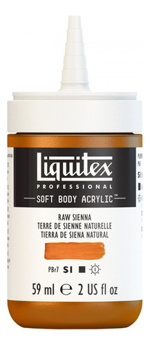 Tinta Acrílica Liquitex Soft Body 59ml S1 Raw Sienna