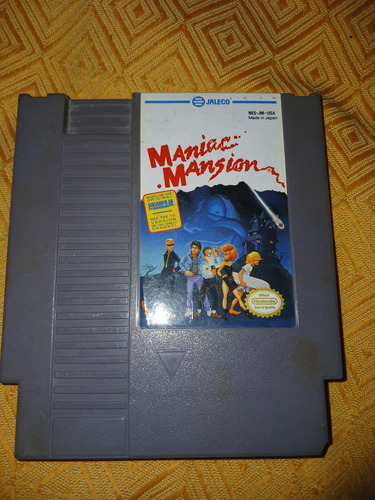 Cartucho Maniac Mansion Nes