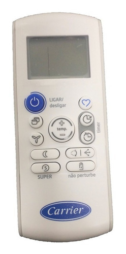 Controle Remoto Carrier Springer 40kwcc48c5 40kwq/c 06320064