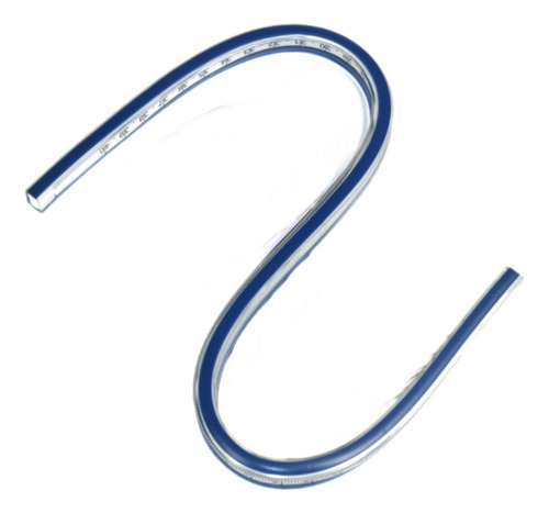 S Regla Curva Flexible, Regla Divisoria, Gráficos De 75cm