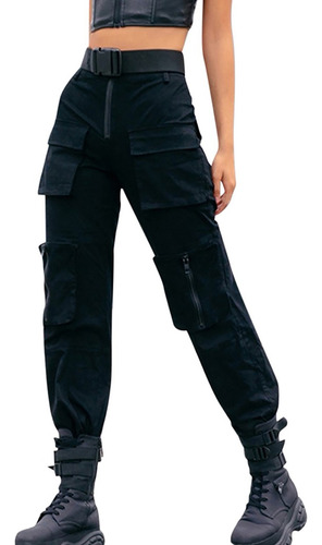 Pantalones Cargo Para Mujer, Ropa De Trabajo, Estilo Combat