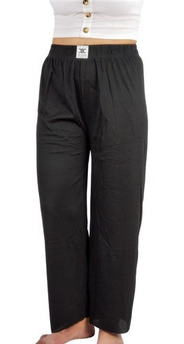 Pantalón  Ancho Mujer Comfy Tela Liviana Elasticado Verano