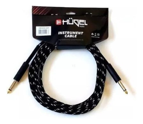 Cable Plug Plug Hügel 3 Mts Mallado Libre Oxigeno Negro