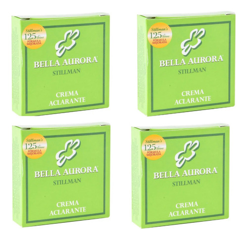 Bella Aurora Crema Aclarante 8gr 4 Pzs Tipo De Piel Mixta