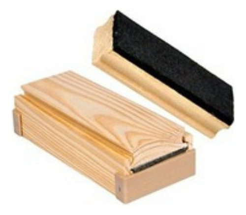Apagador De Lousa Com Porta Giz De Lousa Verde Kit Com 6un