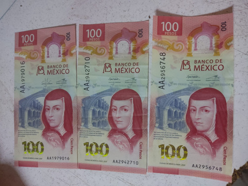 Billetes De 100 Pesos Coleccionables