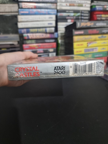 Crystal Castles Atari 2600 Sellado (Usado)