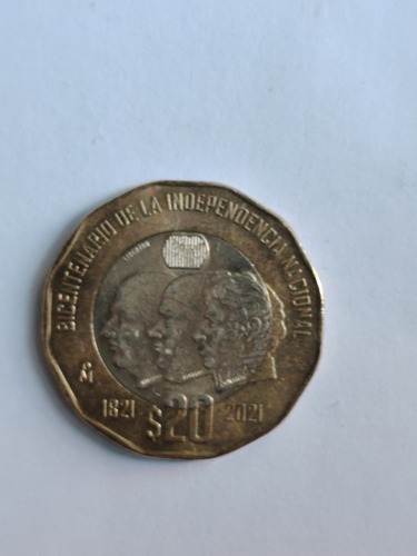 Vendo Moneda Conmemorativa De 20 Pesos 