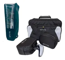 Comprar Kit 4 Peças Para Ps5 Slim - Bolsa + Capa E  2 Cases