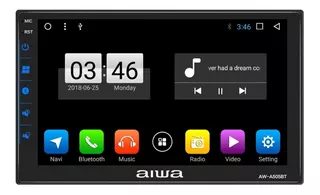 Auto Radio Android Aiwa Hd 7 Pulgadas 2 Din 2gb+32gb Bt Wifi