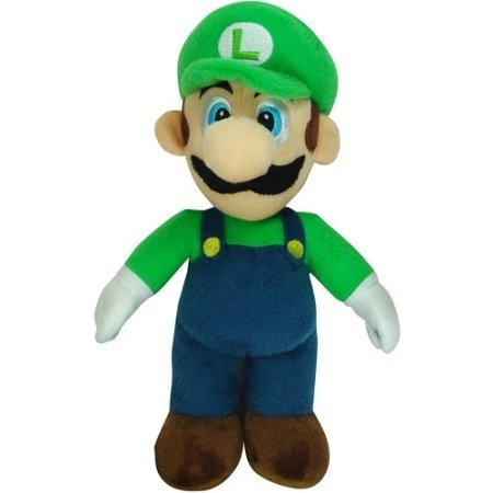 Muñeco De Peluche Luigi Mario Bros