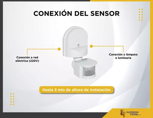 SENSOR DE MOVIMIENTO WANERGY 1200W