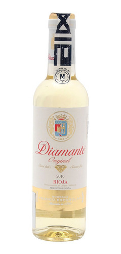 Vino Blanco Español Diamante Semidulce 375ml