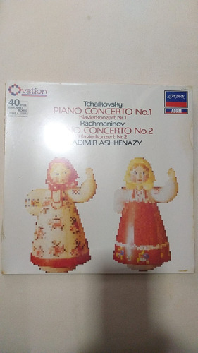 Lp Tchaikovsky Piano Concerto N 1 Rachmaninov N 2 - Lacrado (Usado)