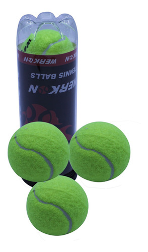 Pelota De Tenis X 6 Piezas Tennis Padel Deportes - El Regaló