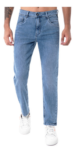 Pantalon Moda Denim Stretch Hombre Gj Serie - 105