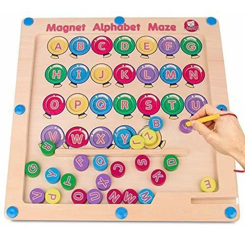 Juego  Montessori Abecedario Magnético, Palabras