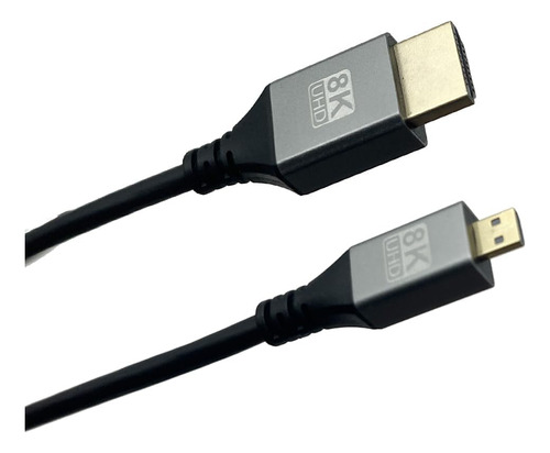 Seadream Cable Micro Hdmi A Hdmi 2.1 De 8 K, Ultra Alta Vel.