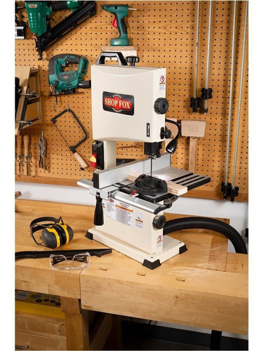 Imagen 9 de 10 de Sierra Cinta Caladora Shop Fox 9 1/3 Hp W1878 Carpintero