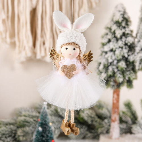 G A Colgante Navideño Con Forma De Muñeca De Hadas, 6